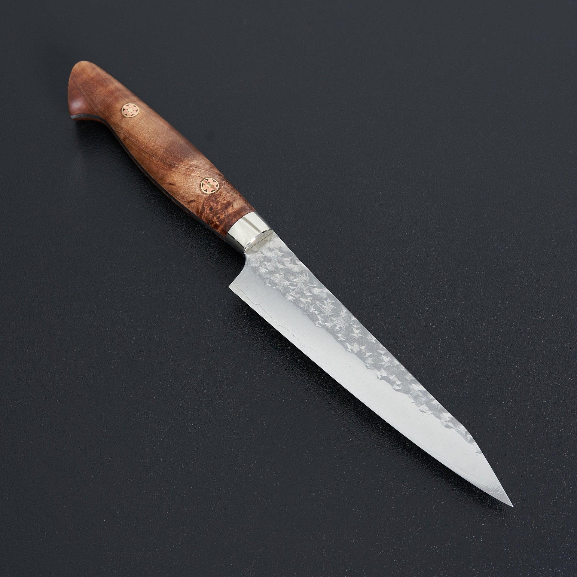 Yu Kurosaki R2 Senko Petty 130mm Western Maple Burl-Knife-Yu Kurosaki-Carbon Knife Co