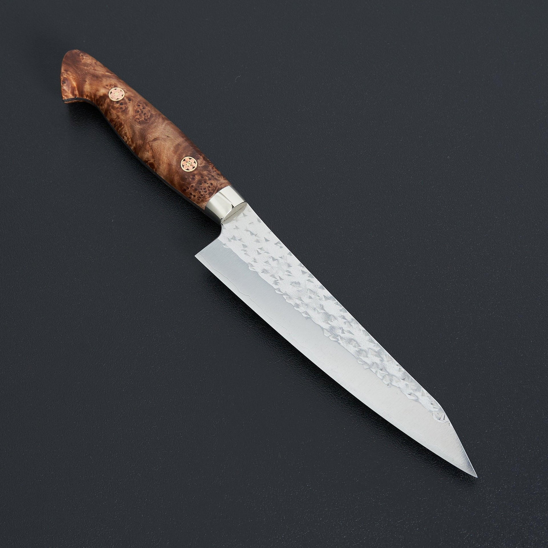 Yu Kurosaki R2 Senko Petty 150mm Western Maple Burl-Knife-Yu Kurosaki-Carbon Knife Co