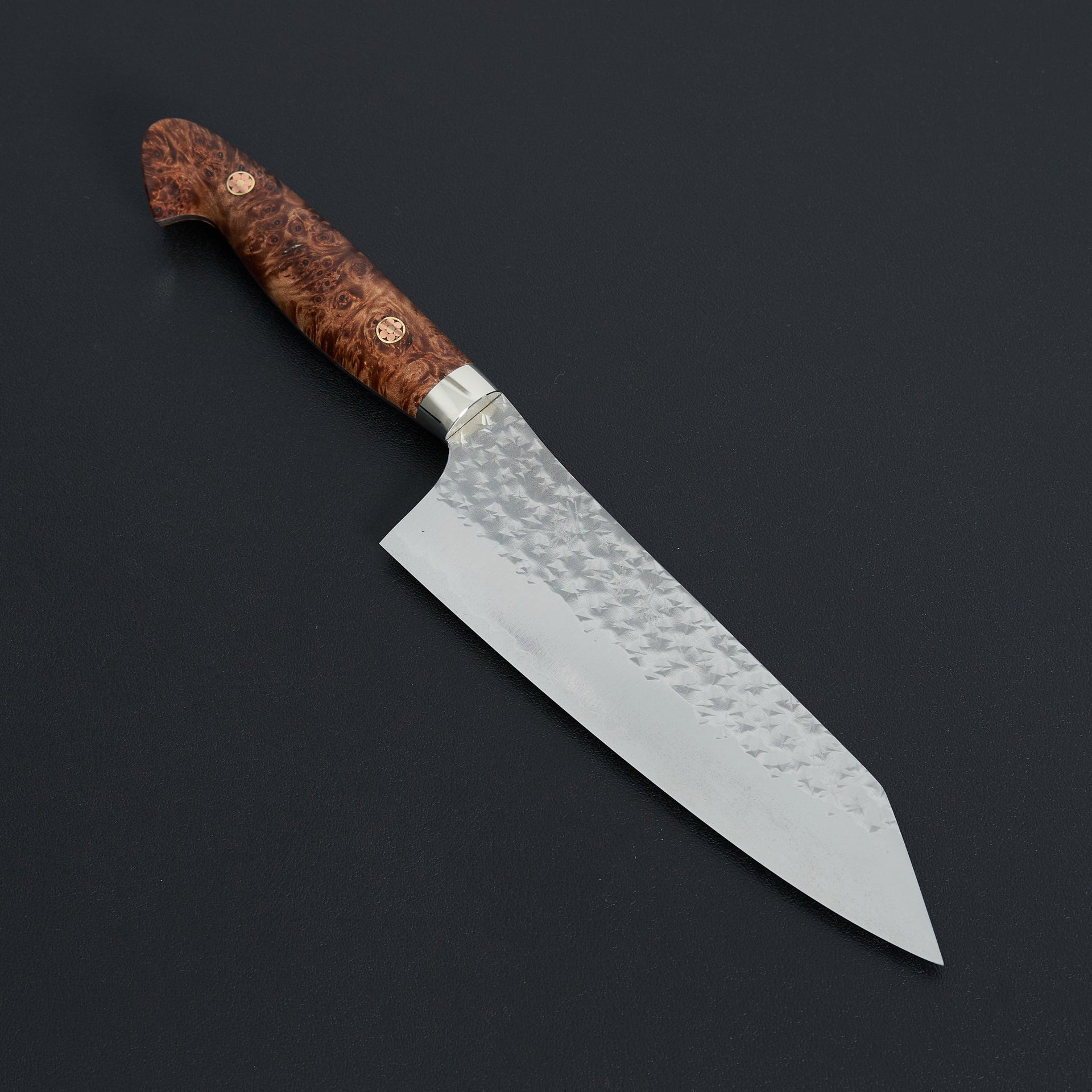 Yu Kurosaki R2 Senko Santoku 170mm Western Maple Burl-Knife-Yu Kurosaki-Carbon Knife Co