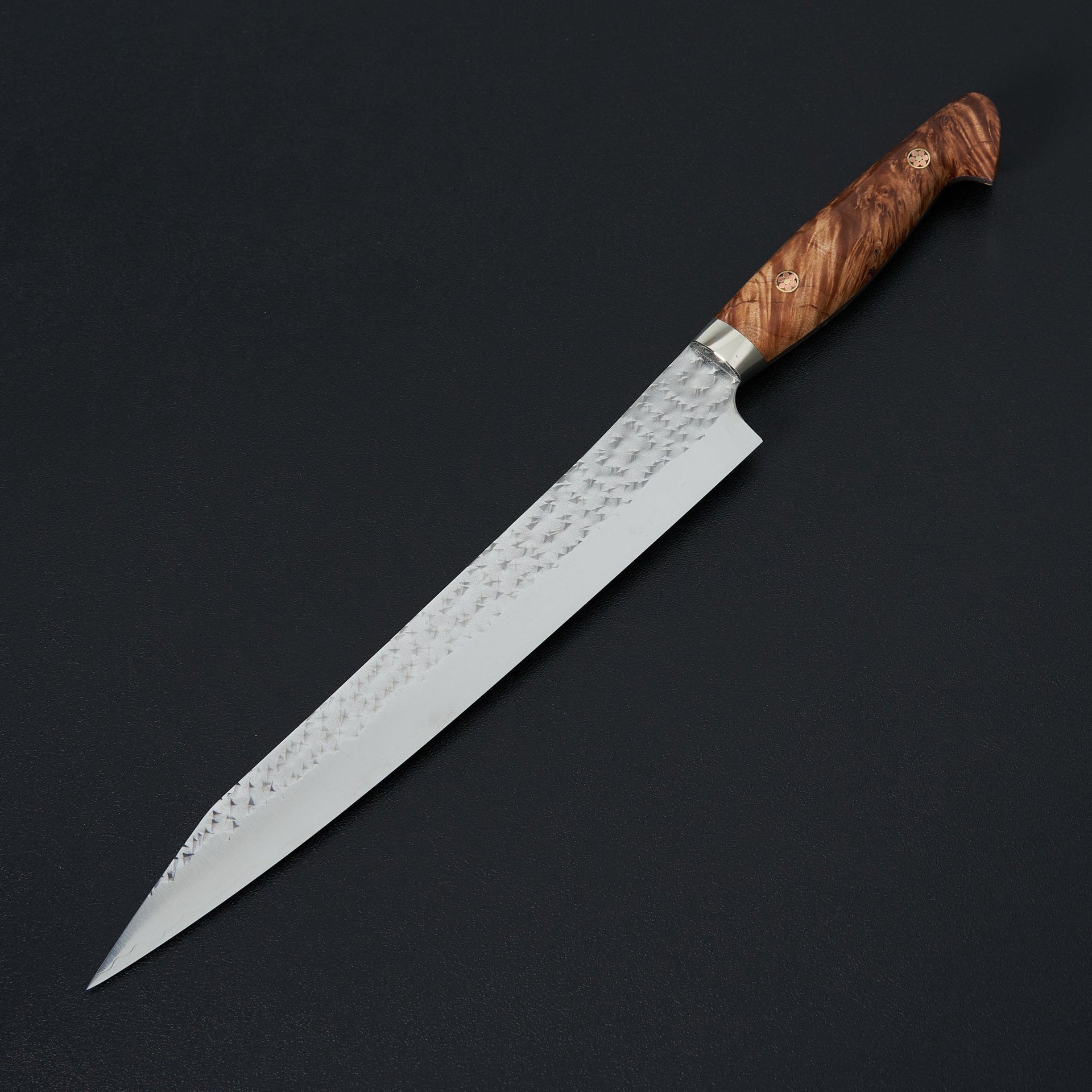 Yu Kurosaki R2 Senko Sujihiki 240mm Western Maple Burl-Knife-Yu Kurosaki-Carbon Knife Co