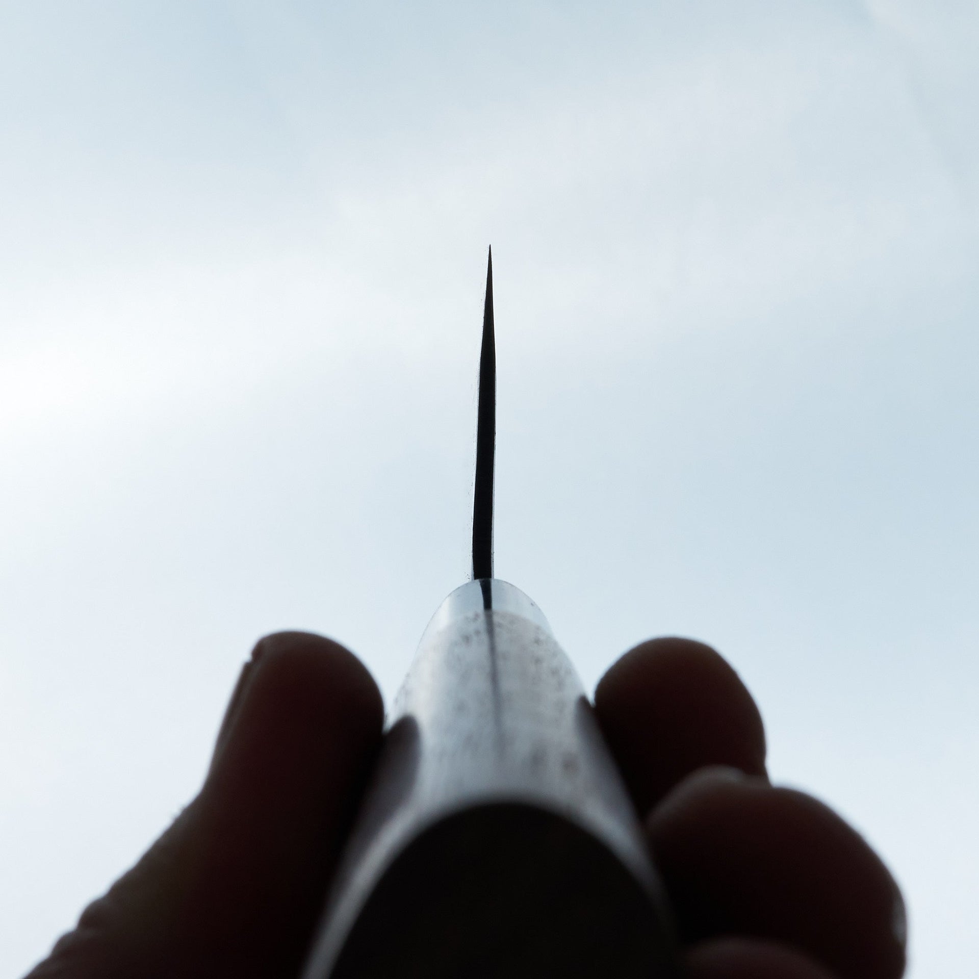 Zakuri Aogami #1 Kurouchi Santoku 165mm-Knife-Zakuri-Carbon Knife Co