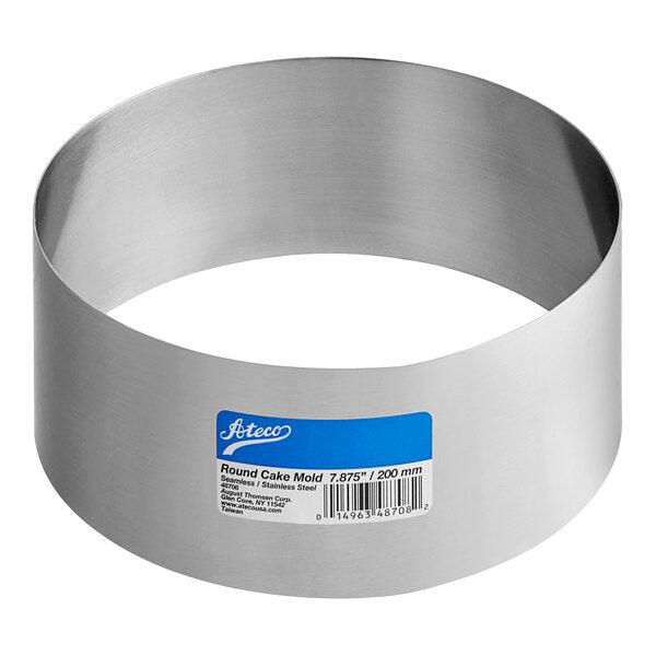 Ateco Ring Mold 7.875" x 3"