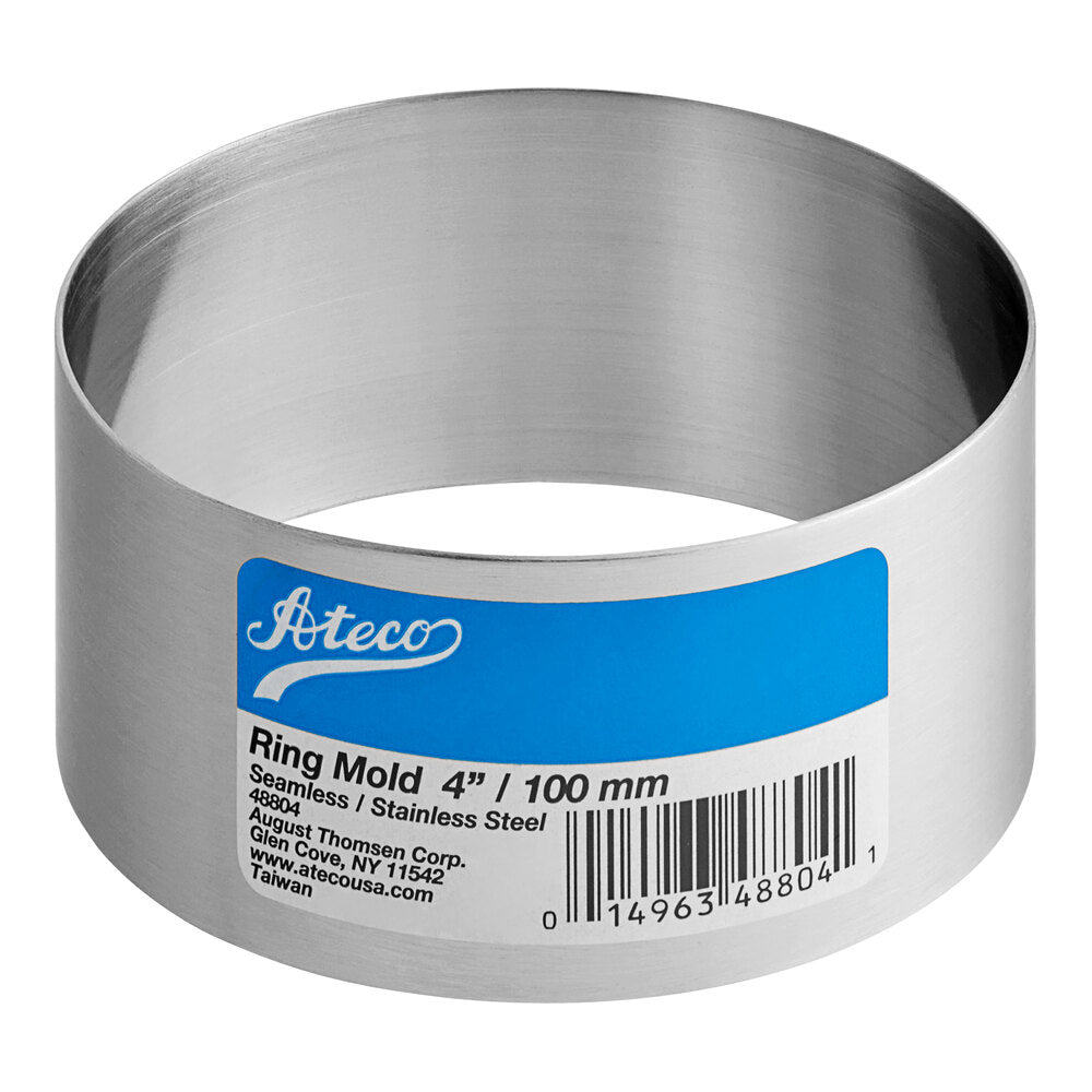 Ateco Ring Mold 4" X 1.75"