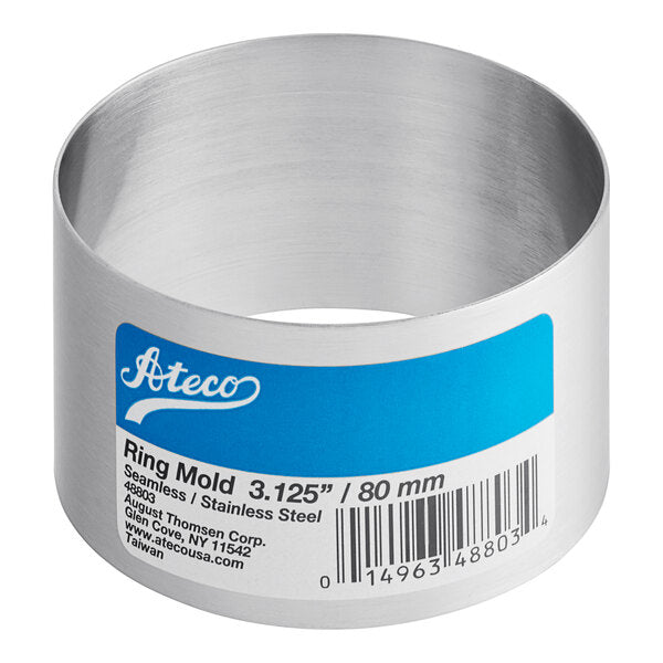 Ateco Ring Mold 3.125"X 1.75"
