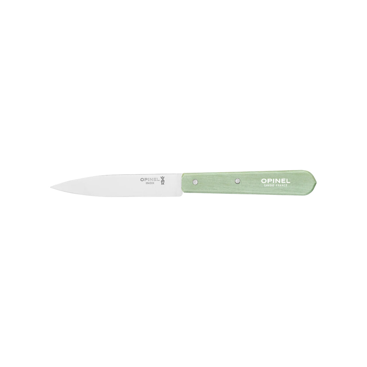 Opinel No.112 Essential Paring Knife Sage Green