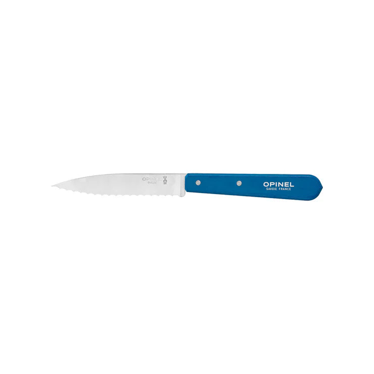 Opinel No.113 Essential Serrated Paring Knife Blue