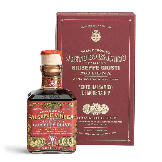 Giuseppe Giusti 3 Gold Medals Balsamic Vinegar of Modena 8.4 fl oz (250ml)