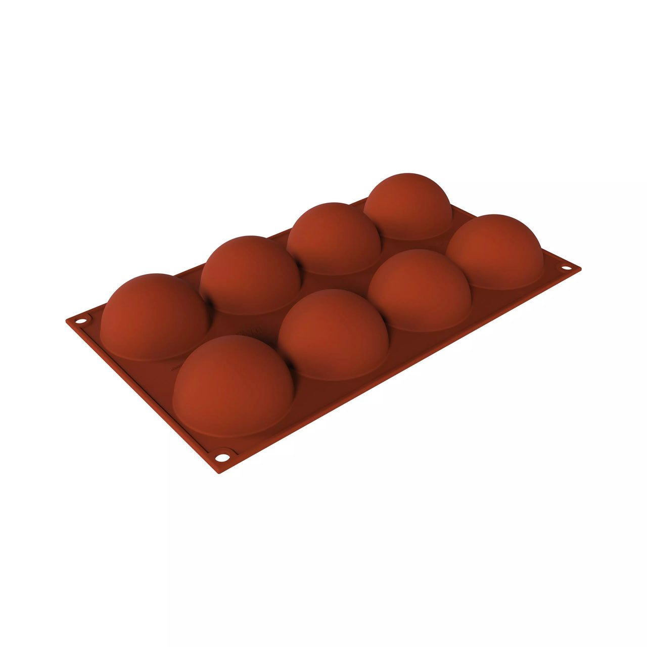 Silikomart Half Sphere Mold 65mm, 8 Cavities