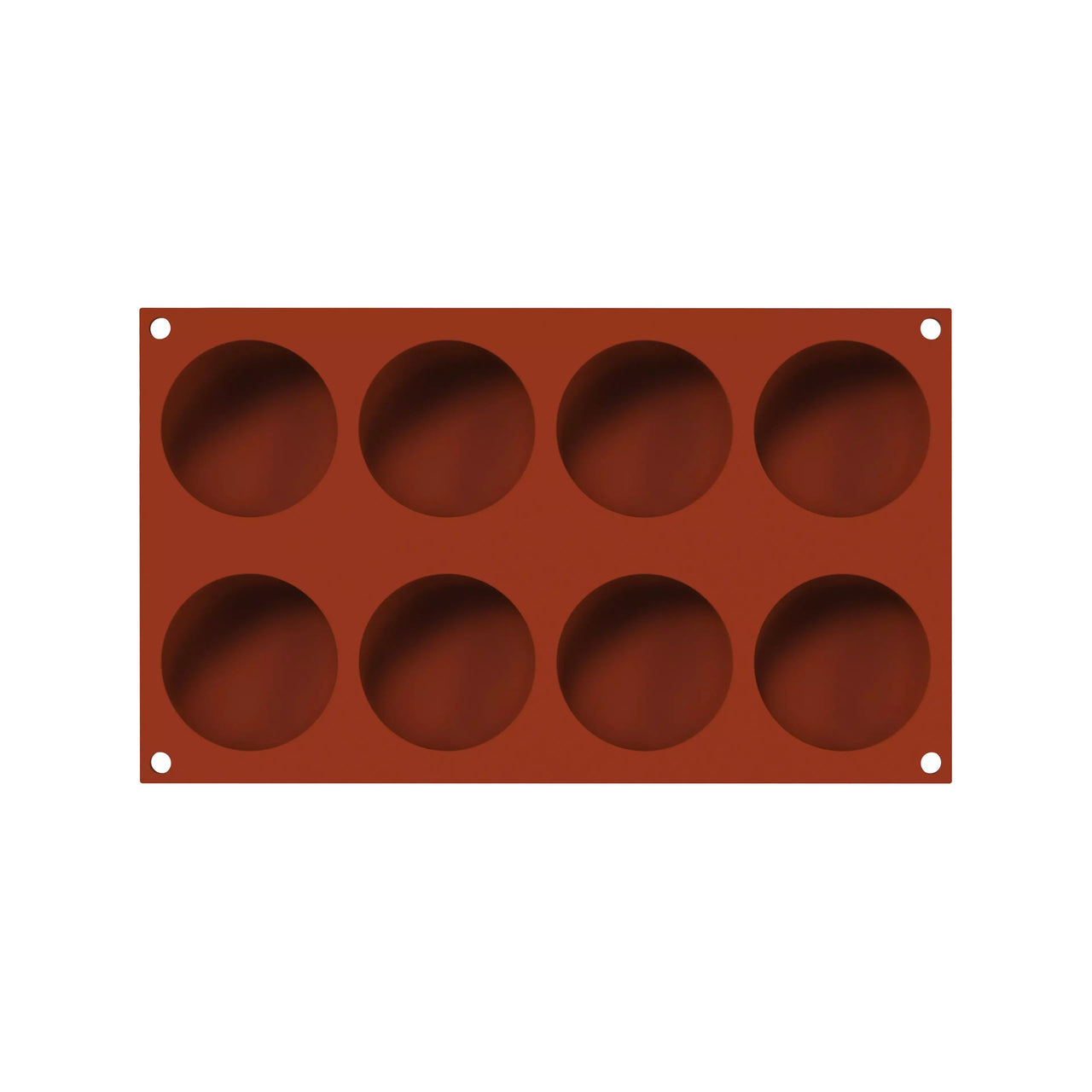 Silikomart Half Sphere Mold 65mm, 8 Cavities