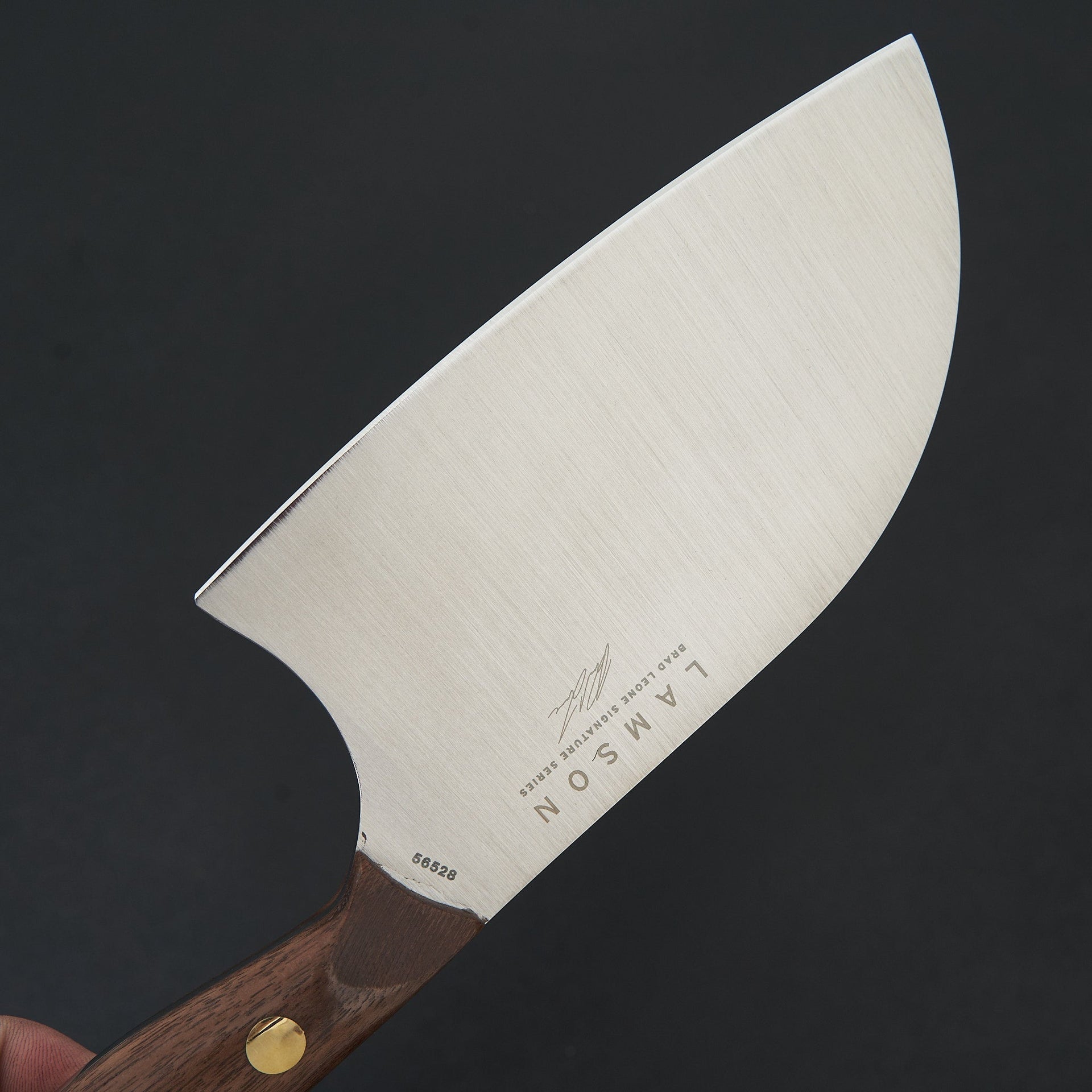 6” Brad Leone "Little B" Chinese Santoku Cleaver-Knife-LamsonSharp-Carbon Knife Co