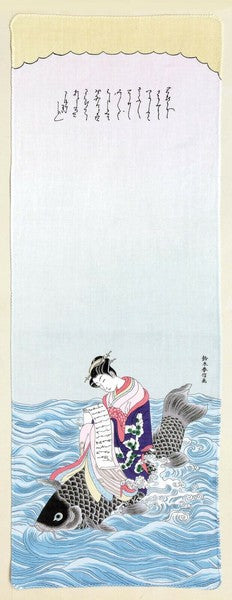 Tenugui Immortal Ukiyoe