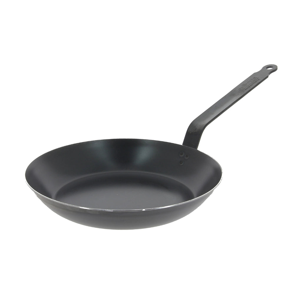 De Buyer Blue Carbon Steel Fry Pan 11”