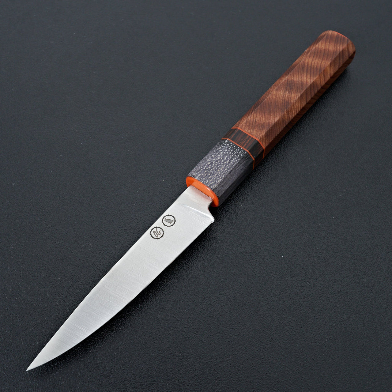 Acre Forge 3.75" Paring Redwood by Chloe-Knife-Acre Forge-Carbon Knife Co