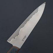 Acre Forge 7" Funayuki Blue & Black Carbon Fiber by Adam-Knife-Acre Forge-Carbon Knife Co