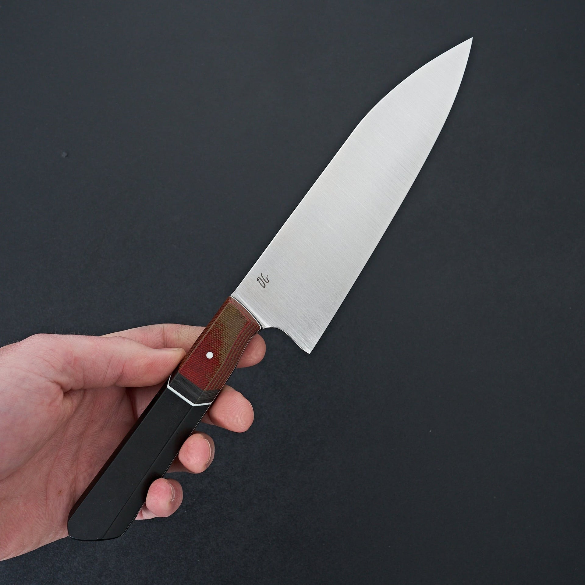 Acre Forge 7.25" Custom Macrum Black Richlite by Greyson-Knife-Acre Forge-Carbon Knife Co