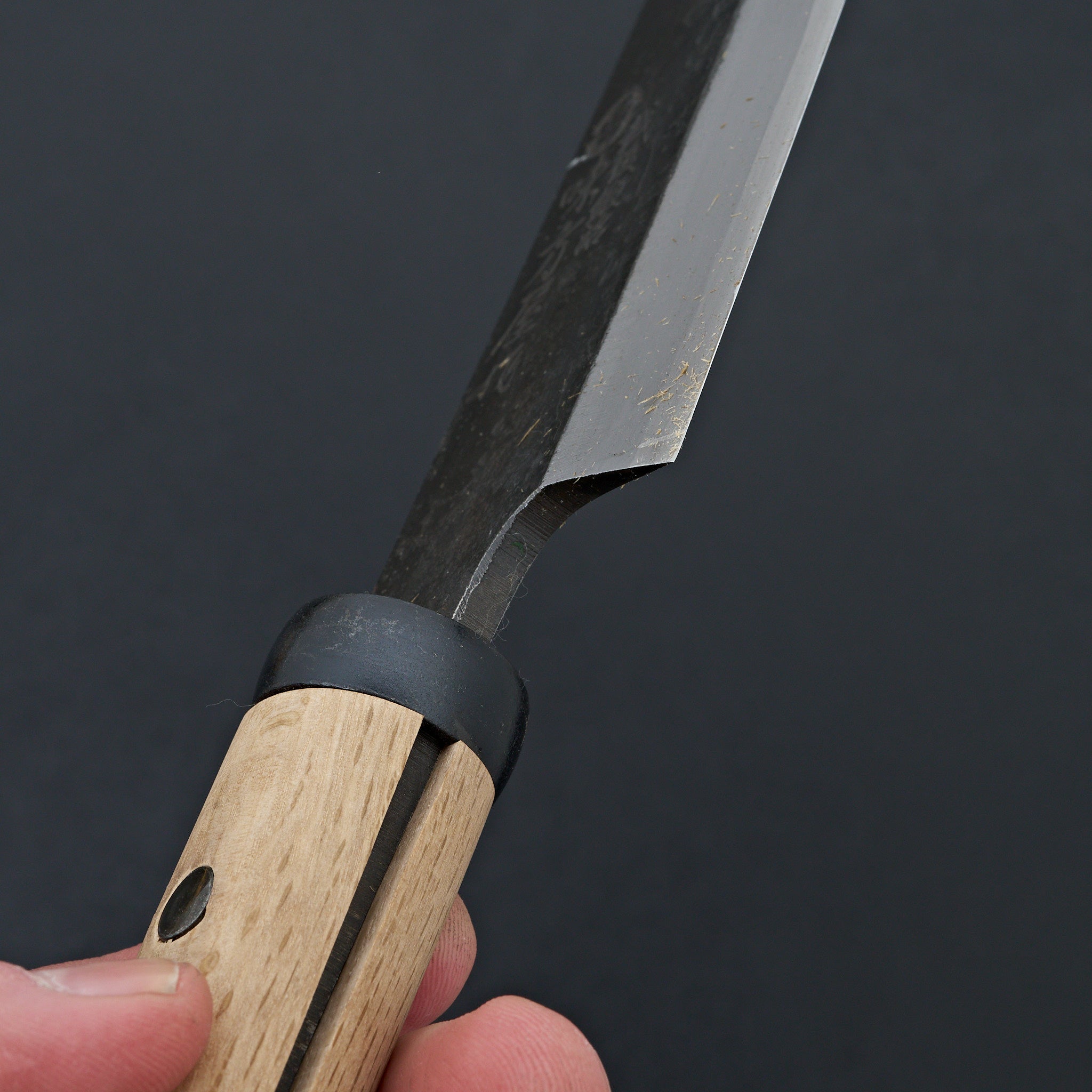 Ajikataya Kengata Hatchet 210mm Oak Handle (Single Bevel)