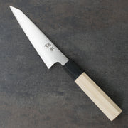 Ashi Ginga Stainless LEFT Handed Honesuki 150mm-Knife-Ashi Hamono-Carbon Knife Co