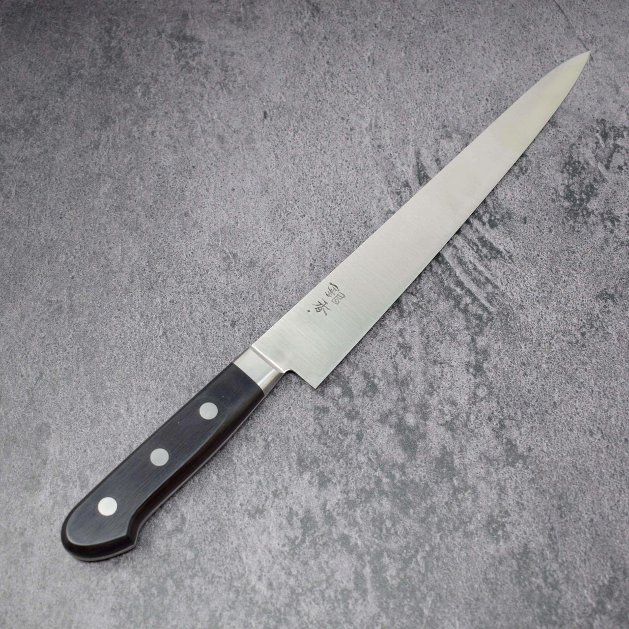 Ashi Ginga Stainless Western Sujihiki 270mm-Knife-Ashi Hamono-Carbon Knife Co