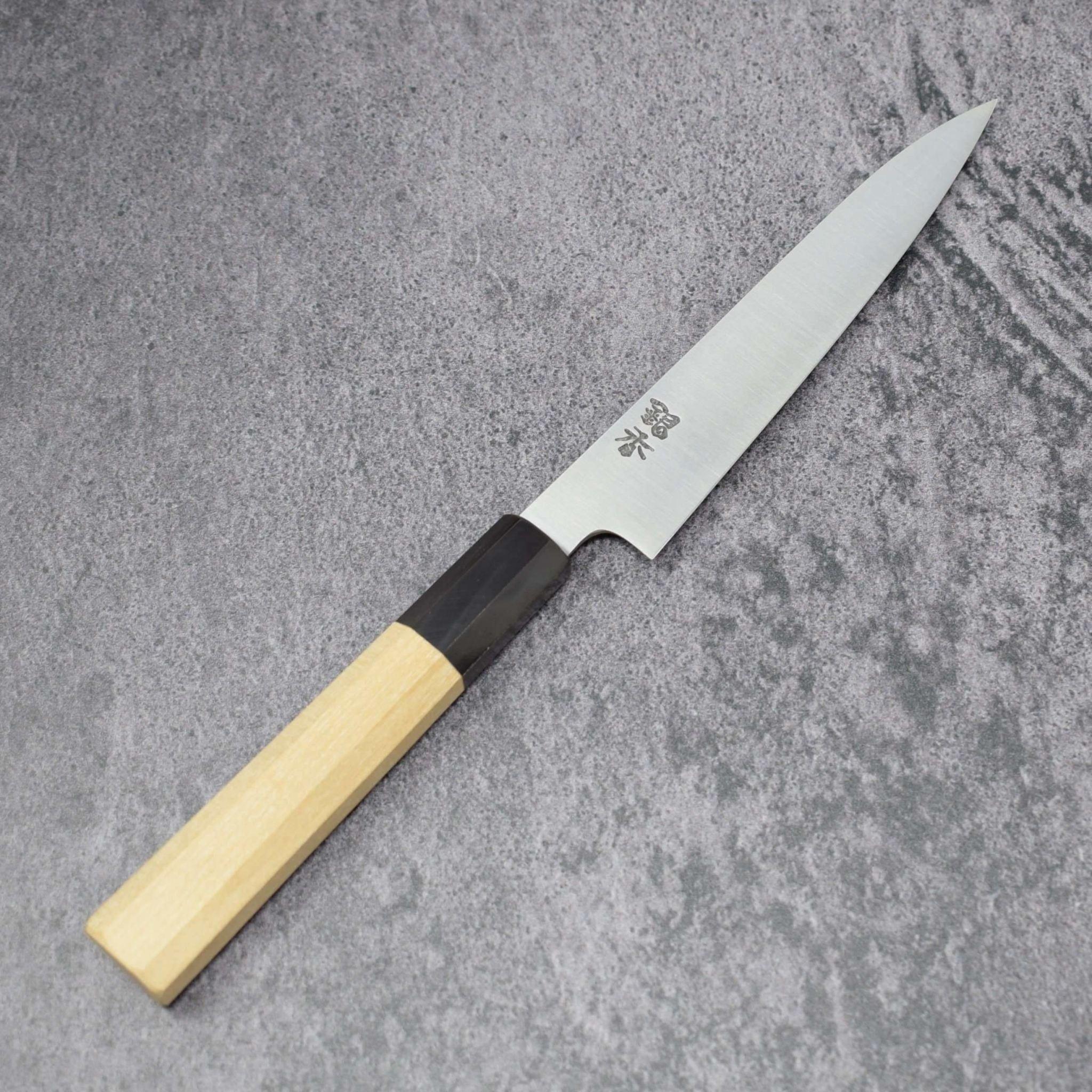 ペティナイフ 210mm 筋切210mm 炭素鋼　洋式柄　Ashi Hamono ペティナイフ 210mm 筋切210mm 炭素鋼 洋式柄 Ashi Hamono