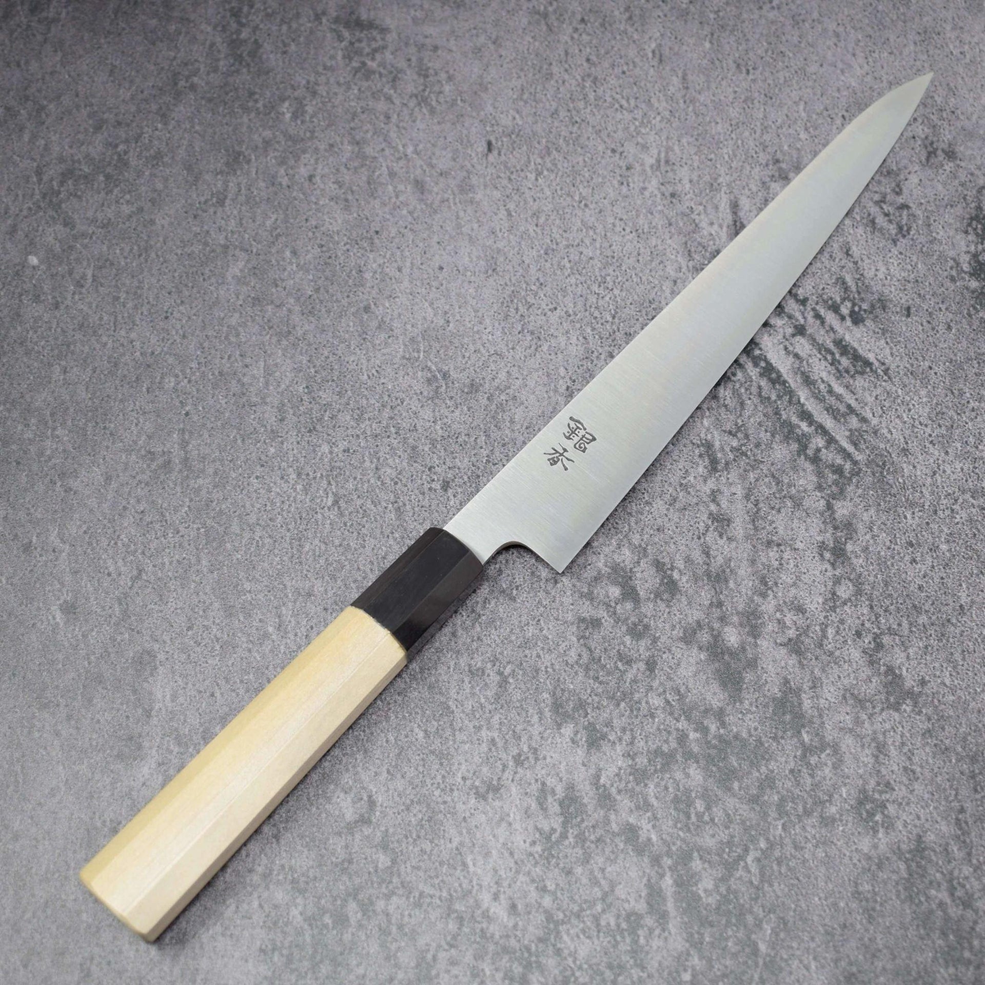 Ashi Ginga White #2 Sujihiki 240mm-Knife-Ashi Hamono-Carbon Knife Co