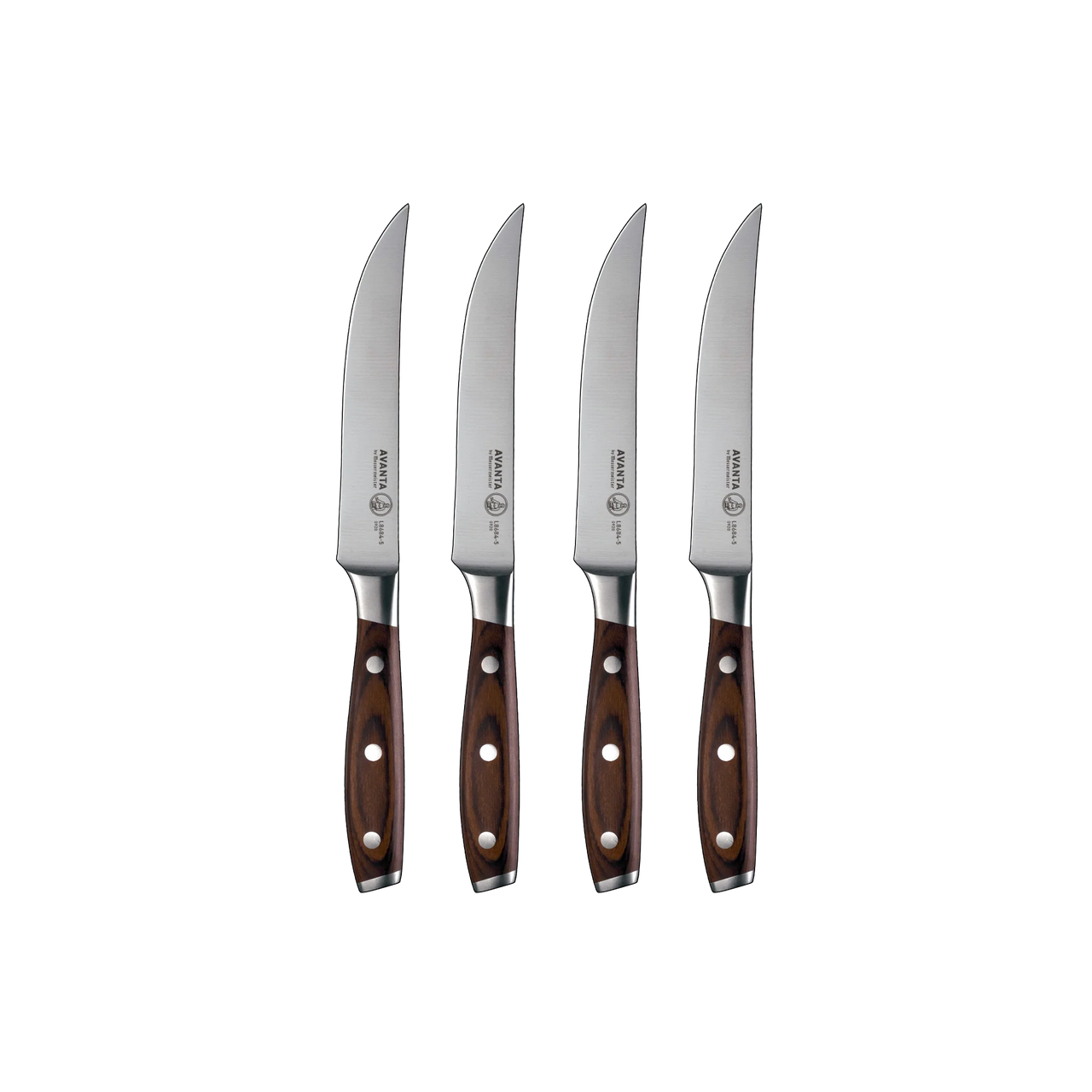 Messermeister Avanta Pakkawood 4 Piece Steak Knife Set