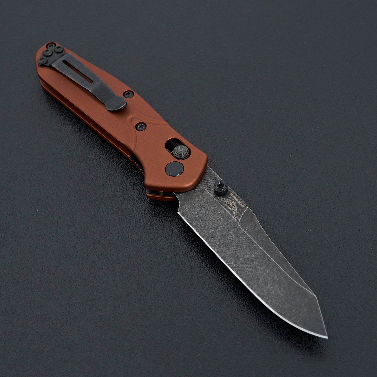 Benchmade 945 Mini Osborne Burnt Copper Aluminum-Knife-Benchmade-Carbon Knife Co