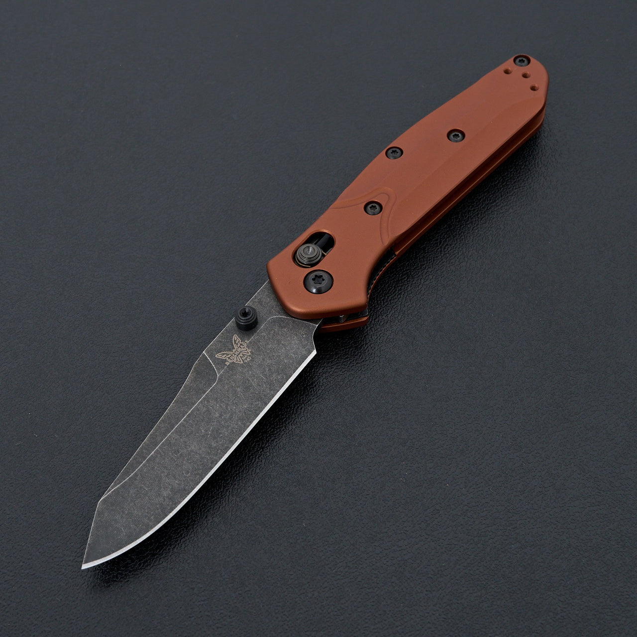 Benchmade 945 Mini Osborne Burnt Copper Aluminum-Knife-Benchmade-Carbon Knife Co