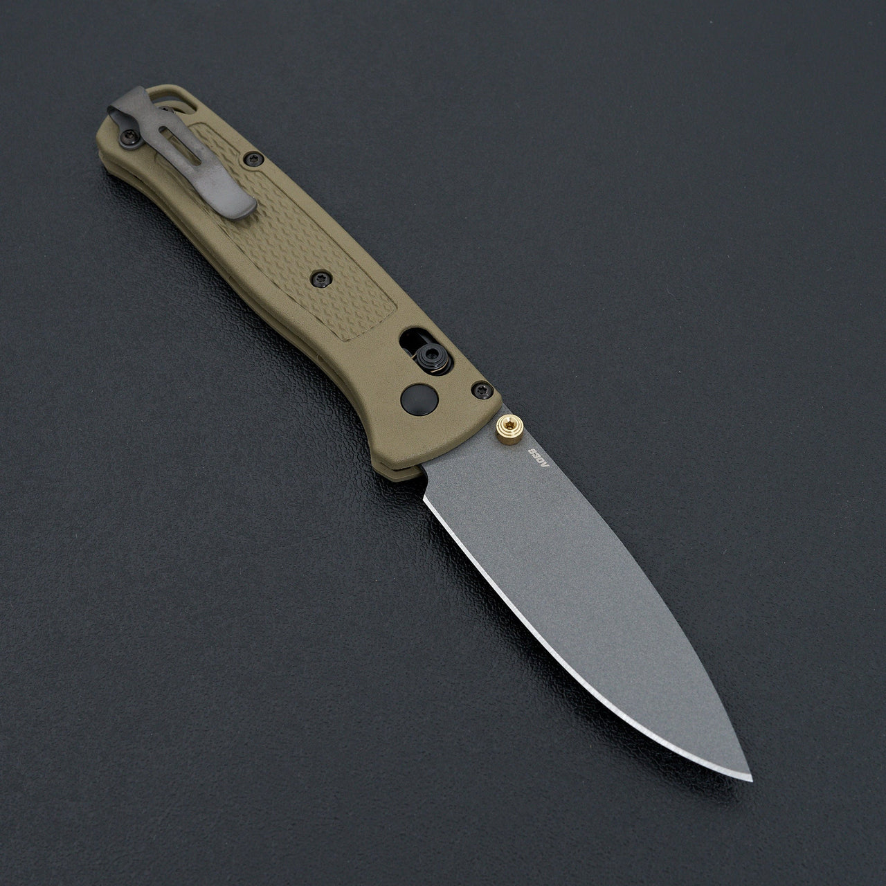 Benchmade Bugout Ranger Green Grivory-Knife-Benchmade-Carbon Knife Co