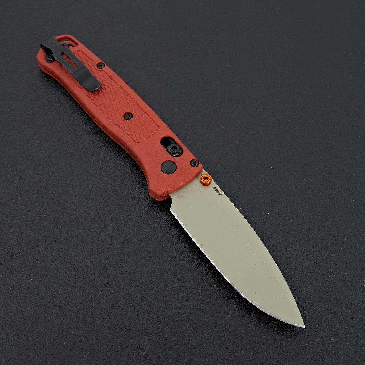 Benchmade Bugout Rust Orange Grivory-Knife-Benchmade-Carbon Knife Co