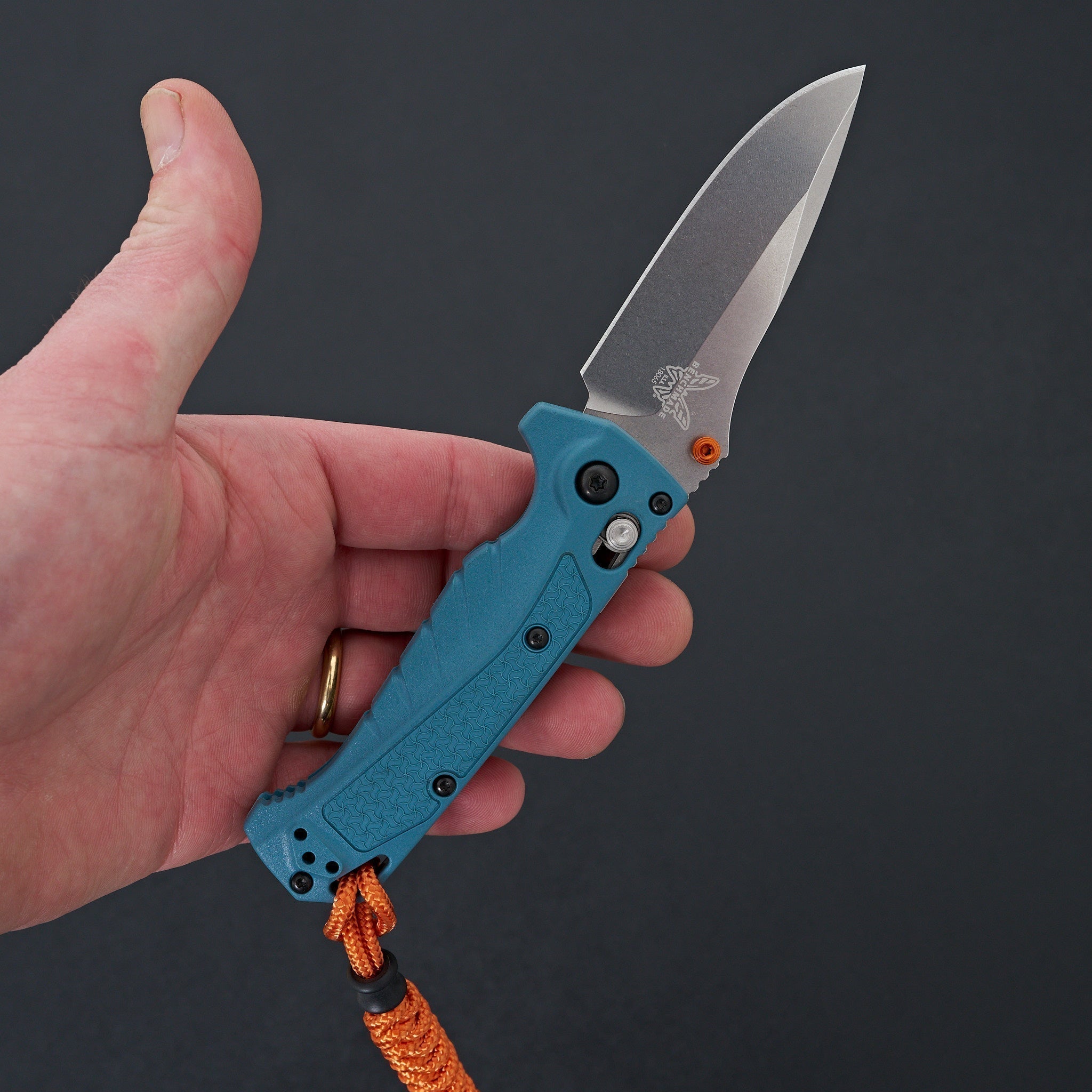 Benchmade Mini Adira Depth Blue Grivory