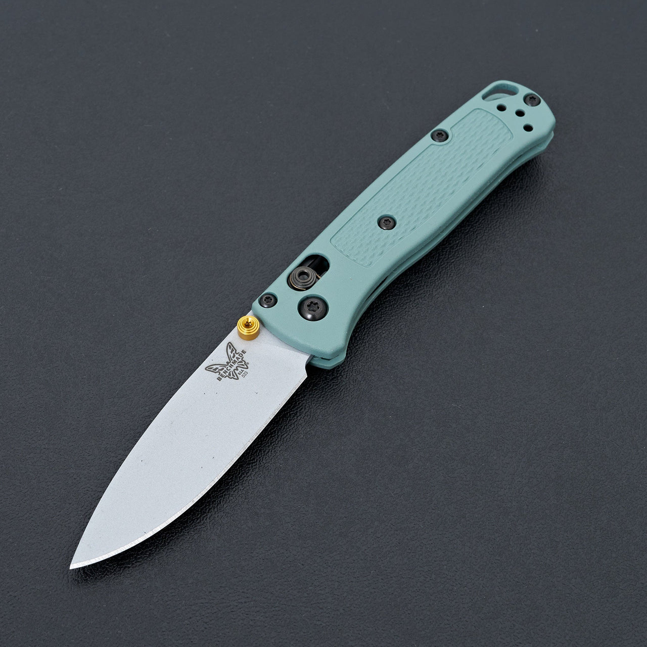 Benchmade Mini Bugout Sage Green Grivory-Knife-Benchmade-Carbon Knife Co