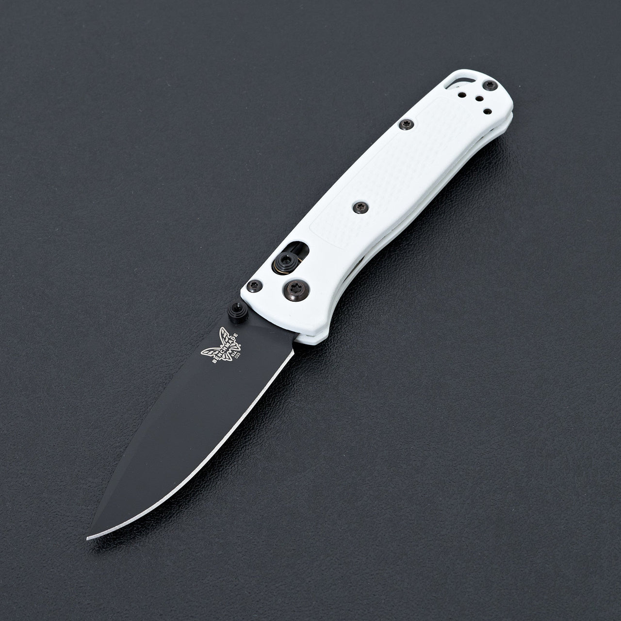 Benchmade Mini Bugout White Grivory-Knife-Benchmade-Carbon Knife Co