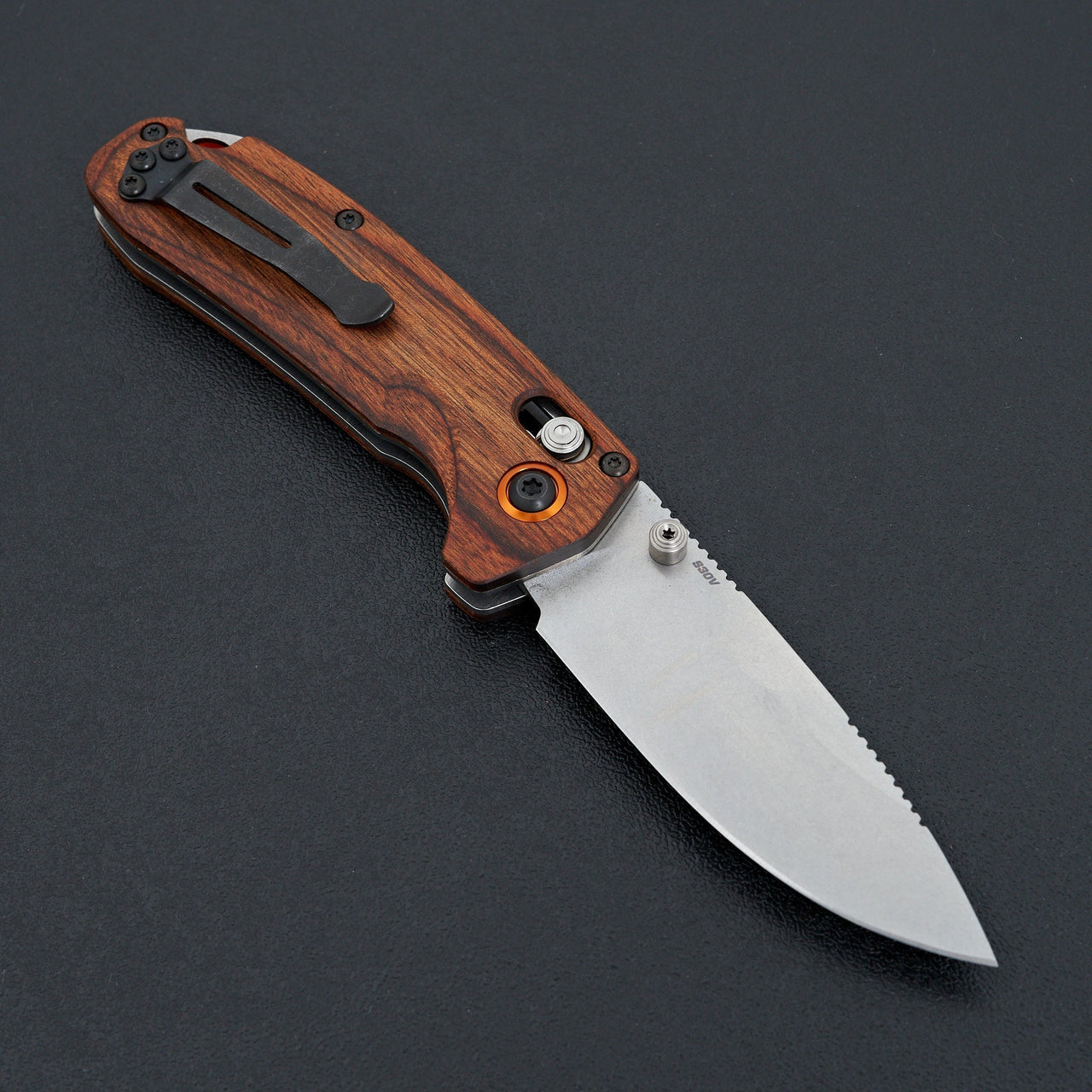 Benchmade Northfork Stabilized Wood-Knife-Benchmade-Carbon Knife Co