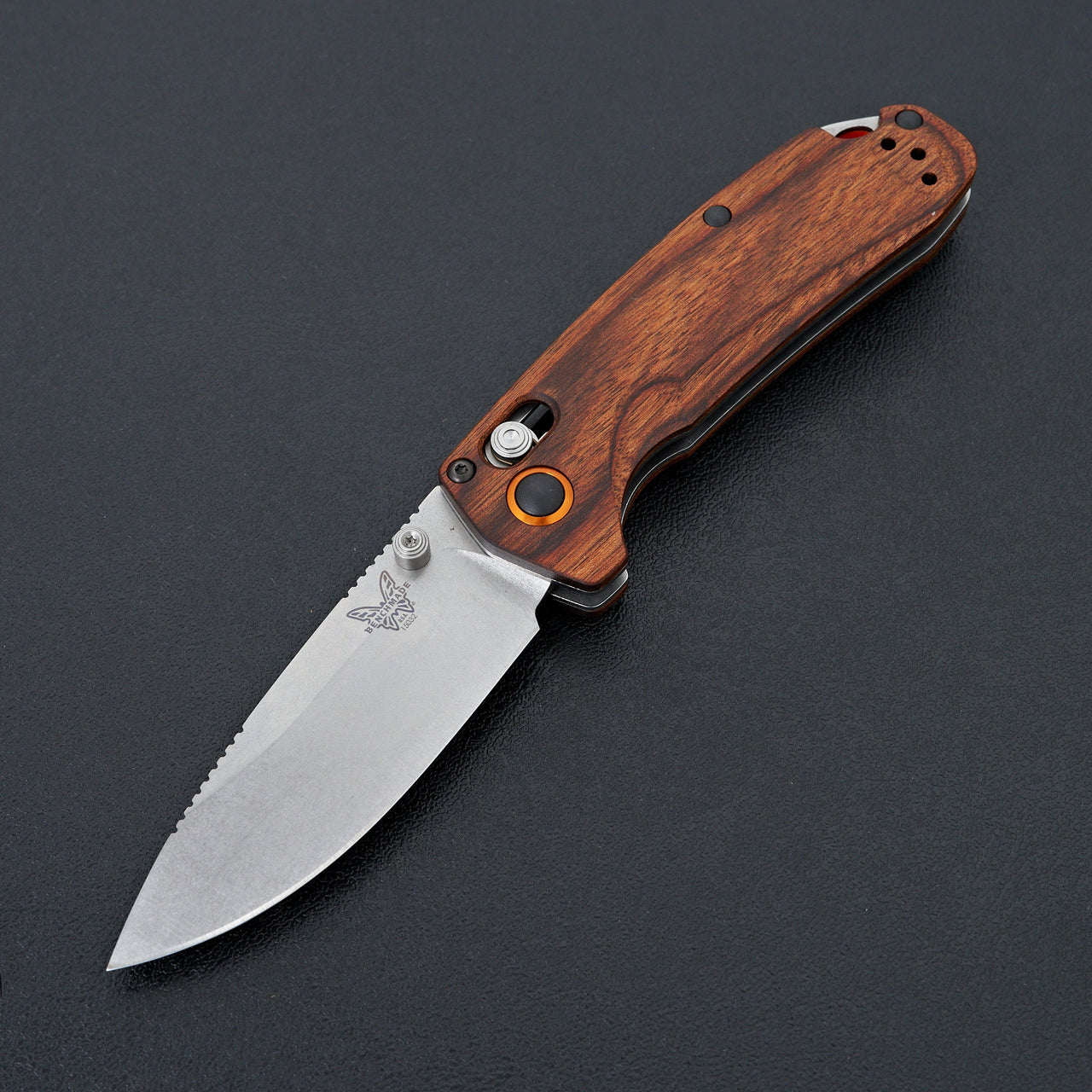 Benchmade Northfork Stabilized Wood-Knife-Benchmade-Carbon Knife Co