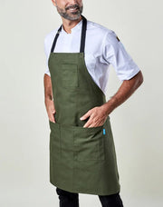 Bluecut Mise Apron - Olive-Aprons-Blue Cut Aprons-Carbon Knife Co