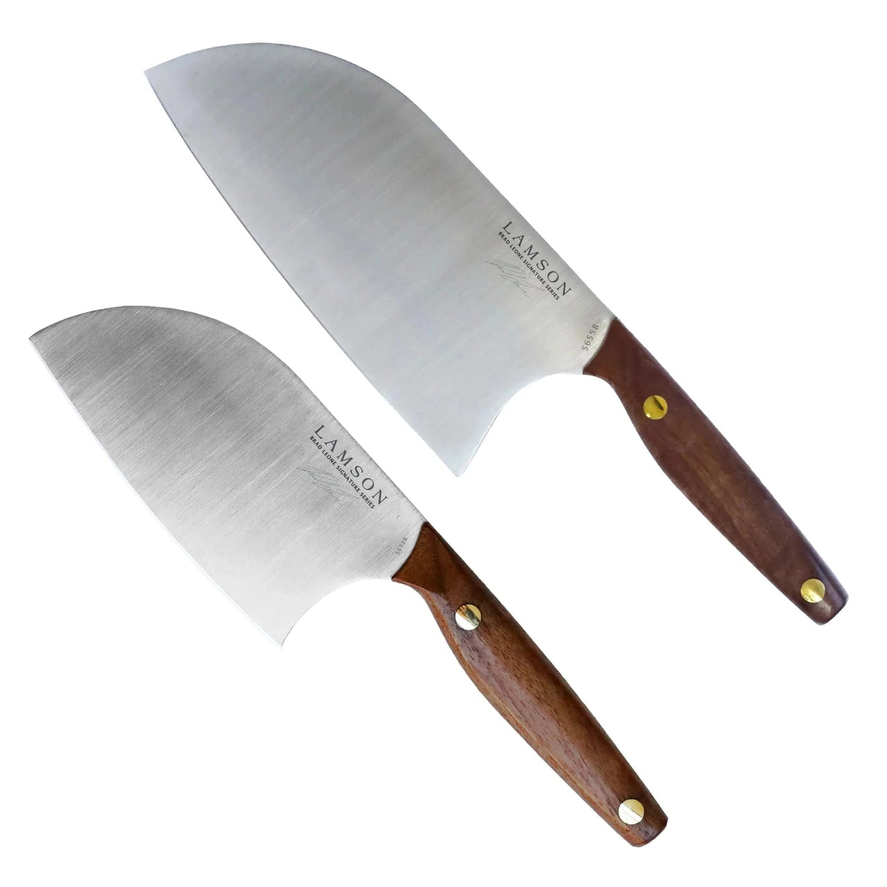 Brad Leone Signature Cleaver Set-Knife-LamsonSharp-Carbon Knife Co