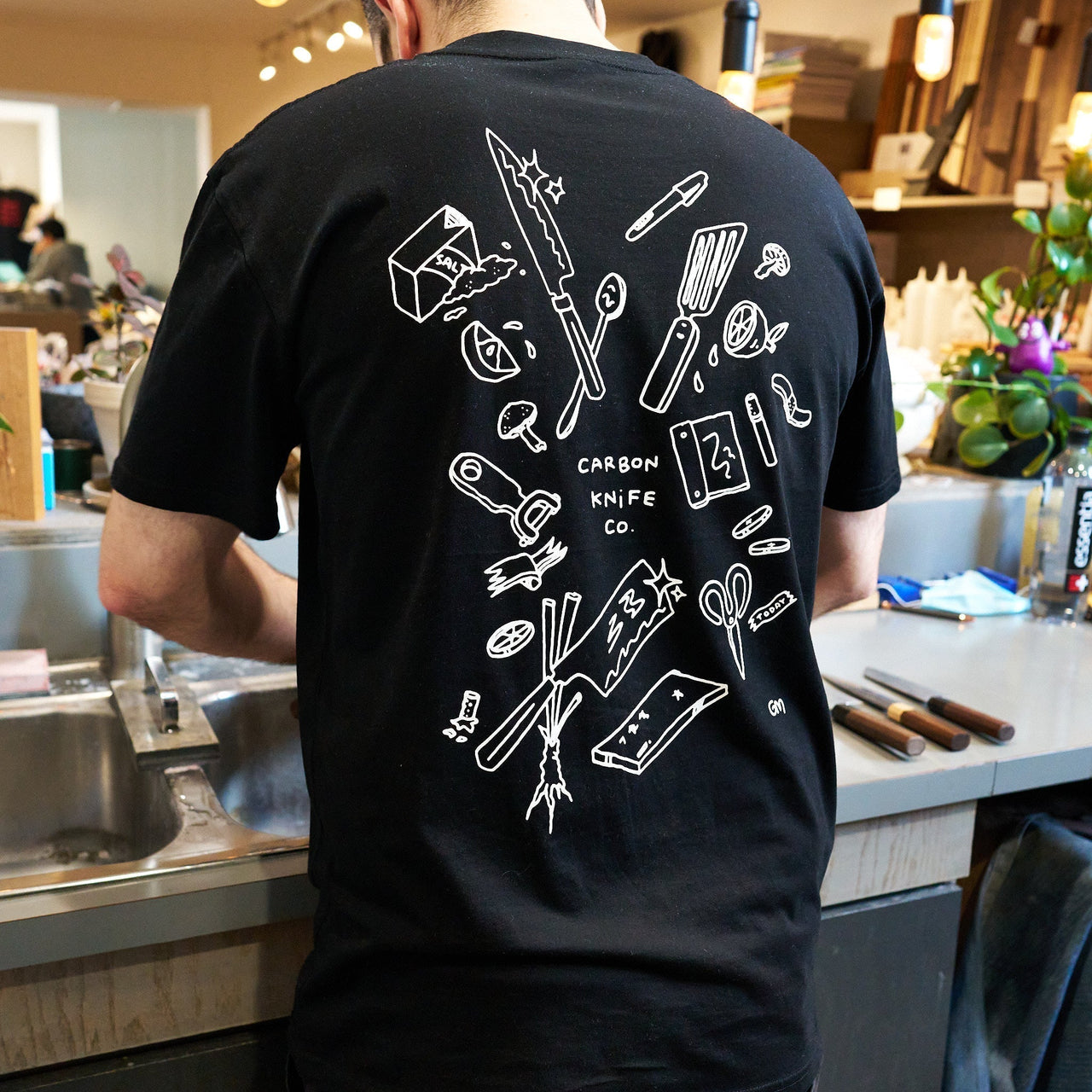 Carbon Knife Co "Tools" Black T-Shirt-Carbon Knife Co-Small-Carbon Knife Co