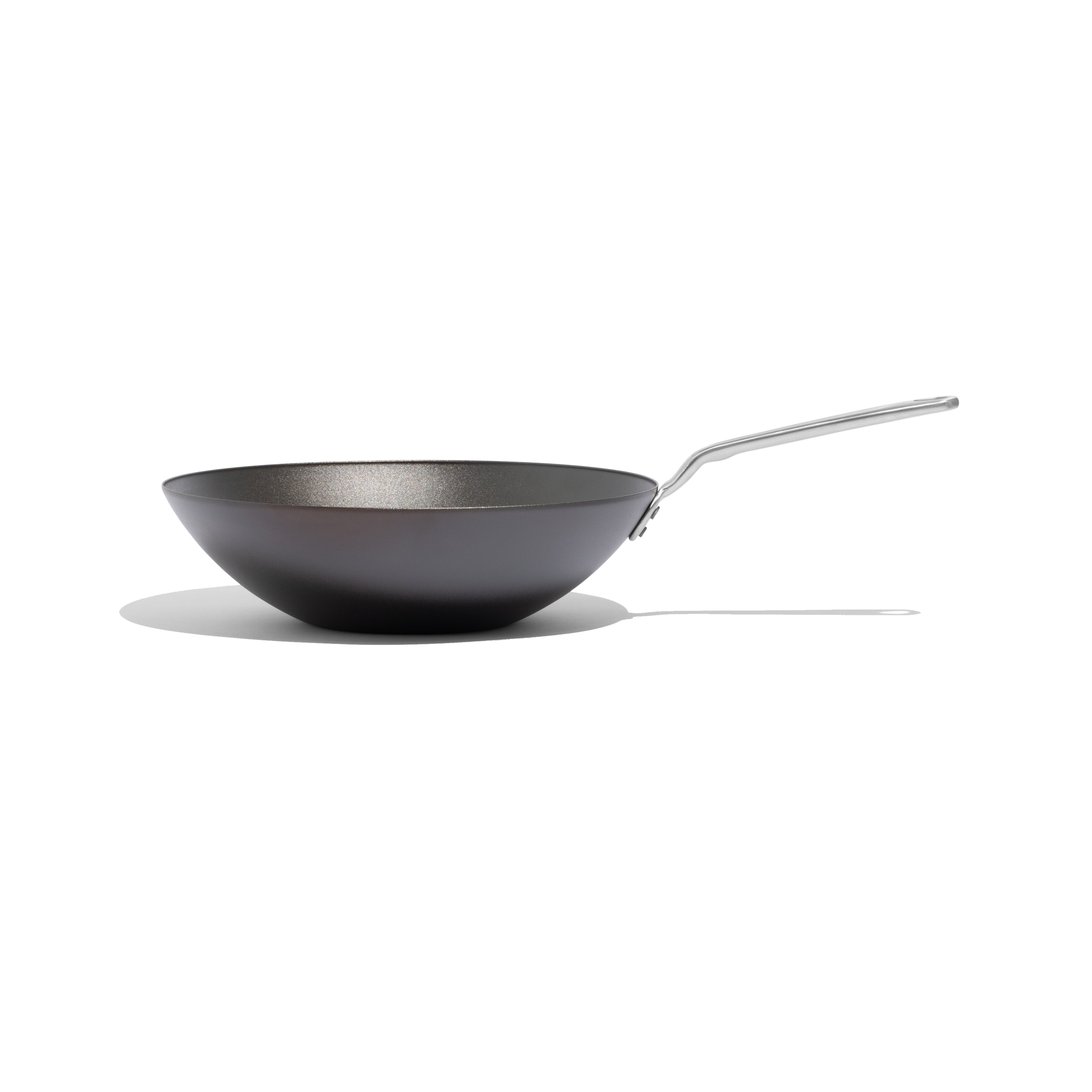 Made In Carbon Steel Wok - 12" - Seasoned - Thumbnail 4