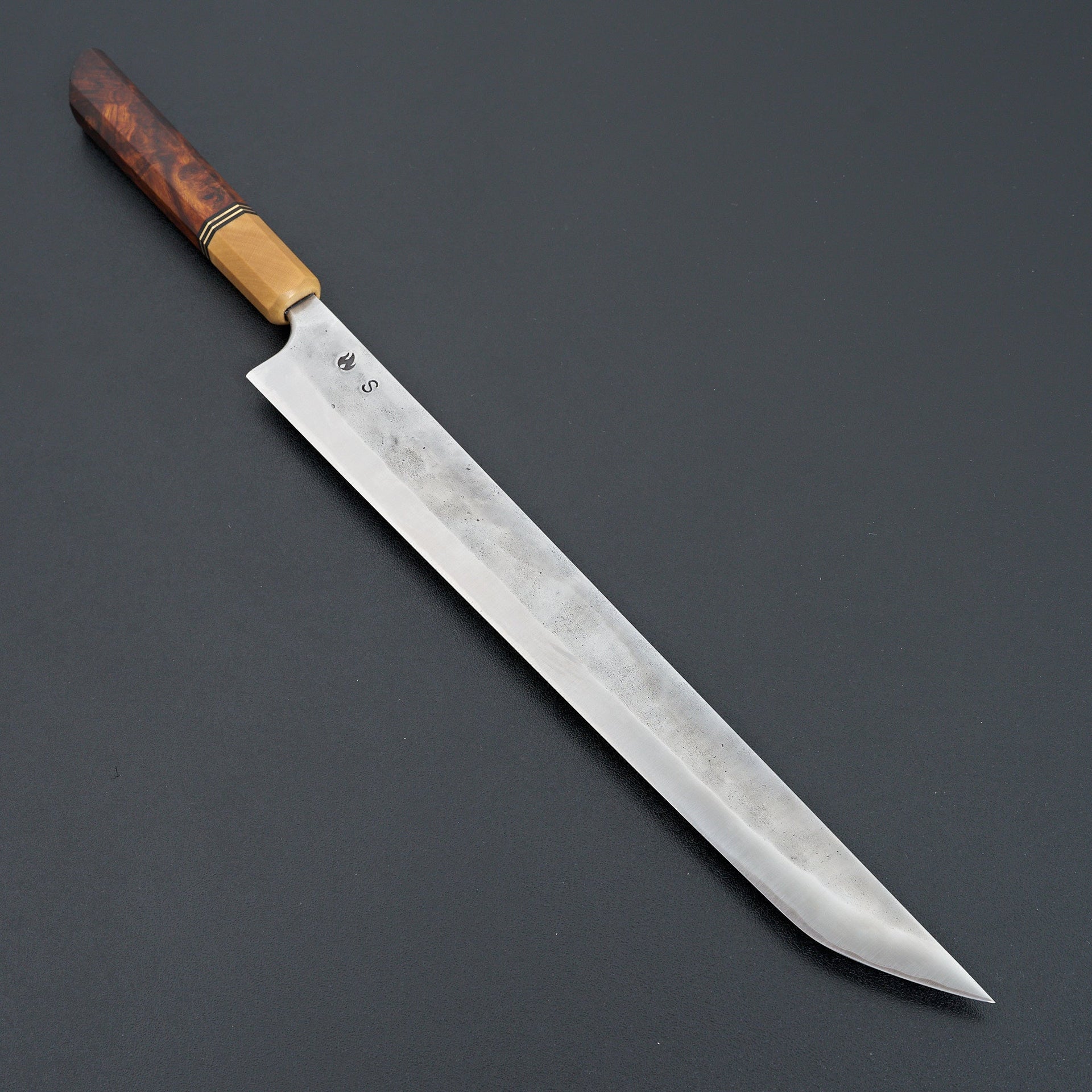 Carter Cutlery 12.52" Muteki Signature #5619 Takohiki by Taylor-Knife-Carter Cutlery-Carbon Knife Co