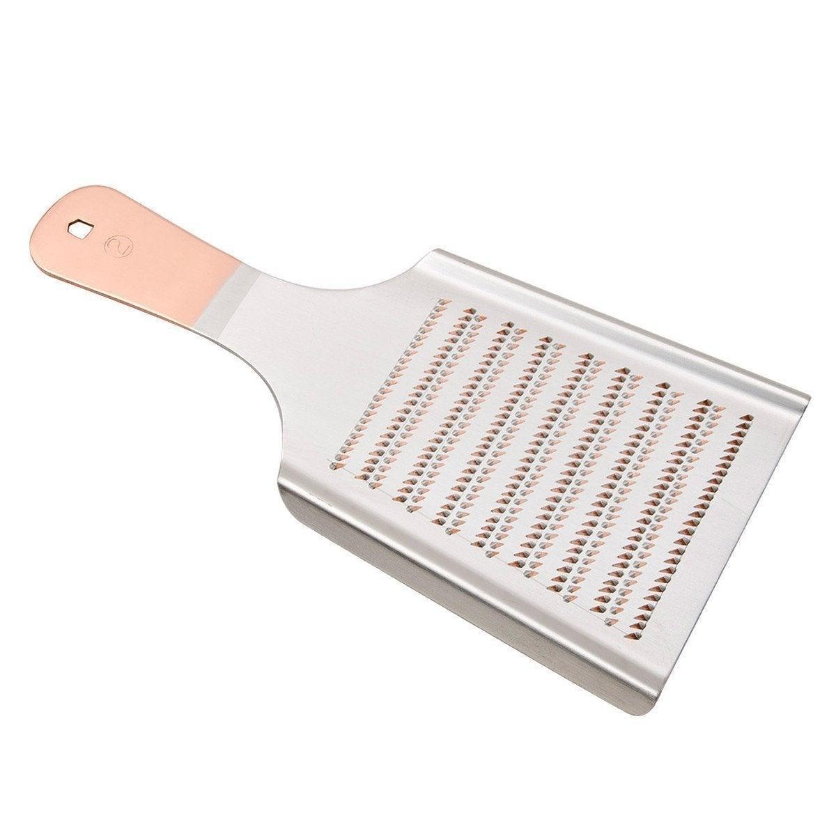 Copper Grater Medium with Brush-Japanese Cookware-Carbon Knife Co-Carbon Knife Co
