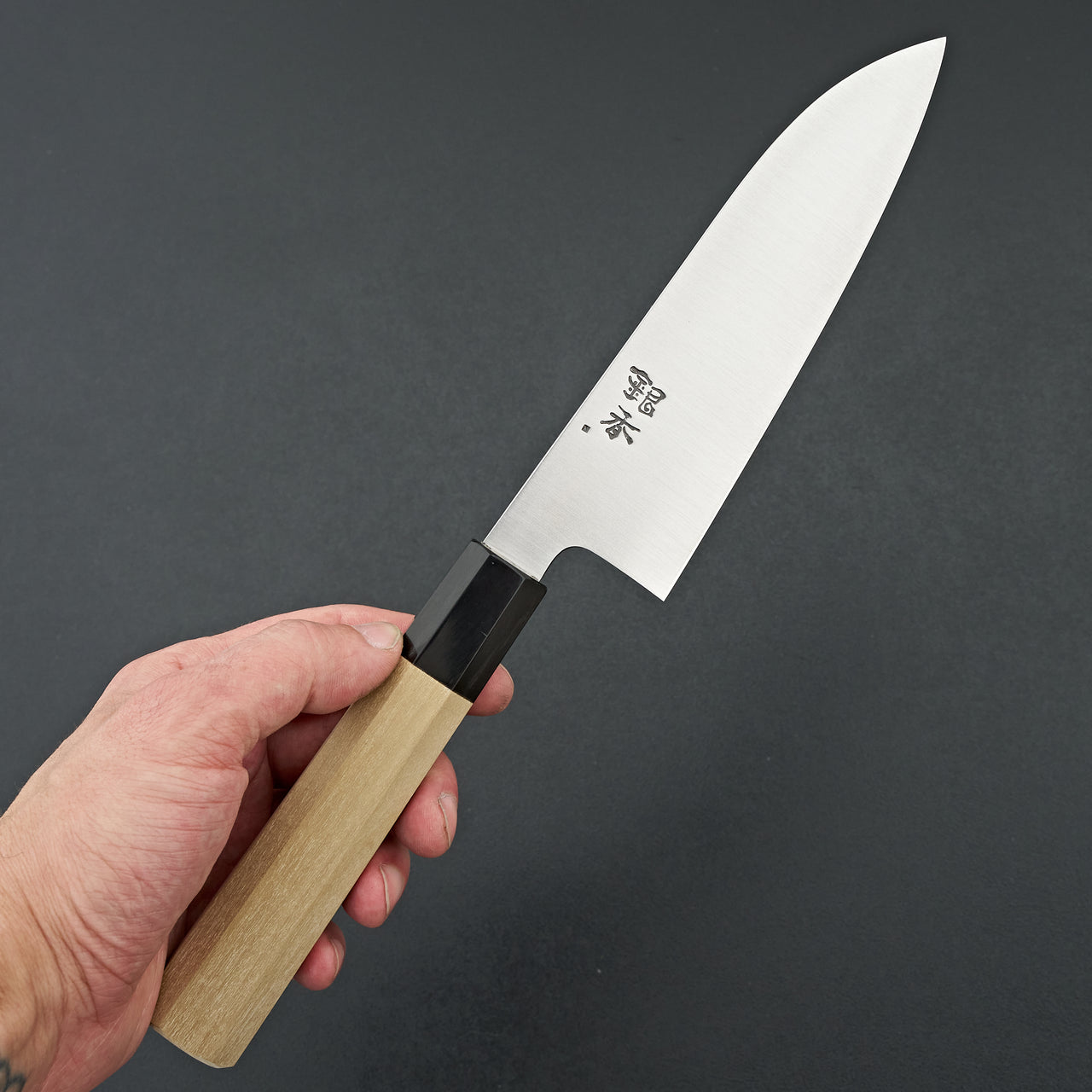 Ashi Ginga Stainless Santoku 165mm