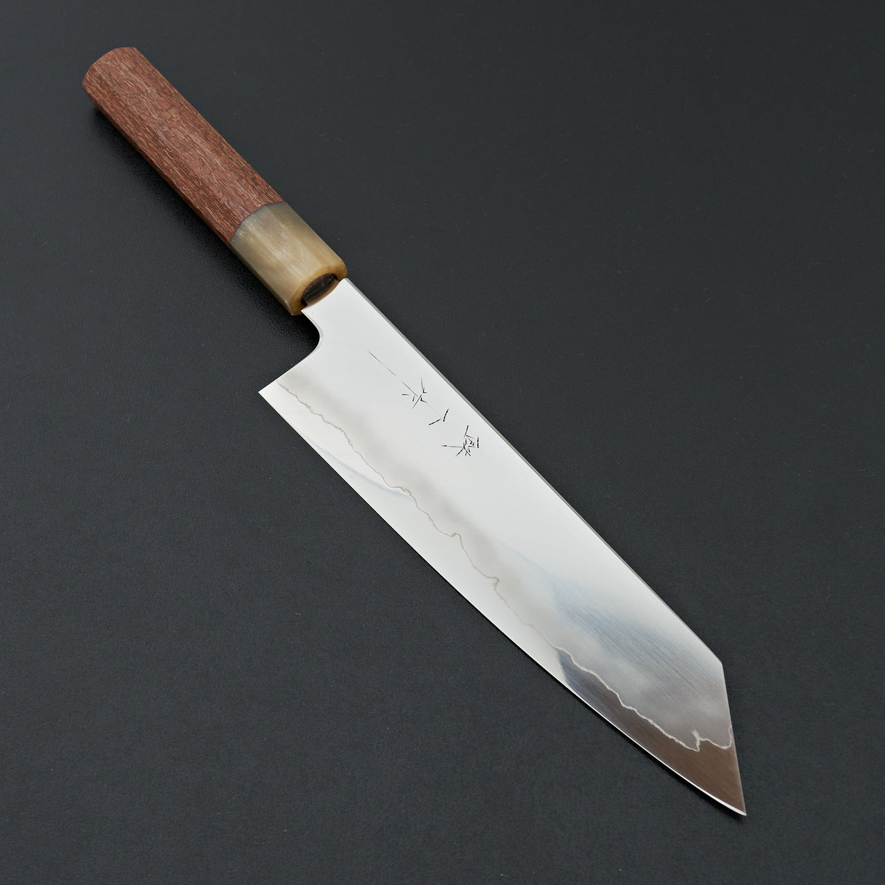 Tetsujin Silver #3 Ukiba Kiritsuke Gyuto 210mm Lacewood Handle