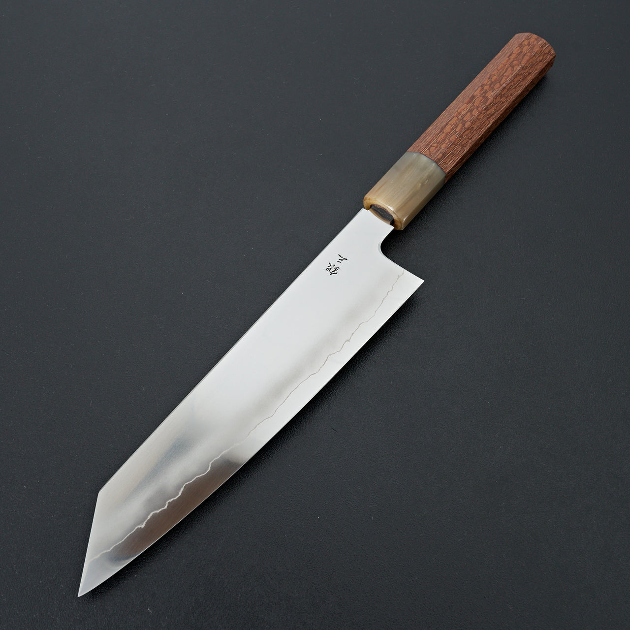 Tetsujin Silver #3 Ukiba Kiritsuke Gyuto 210mm Lacewood Handle