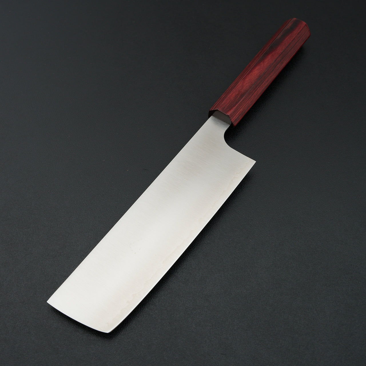 Kei Kobayashi SG2 Red Lacquer Nakiri 165mm