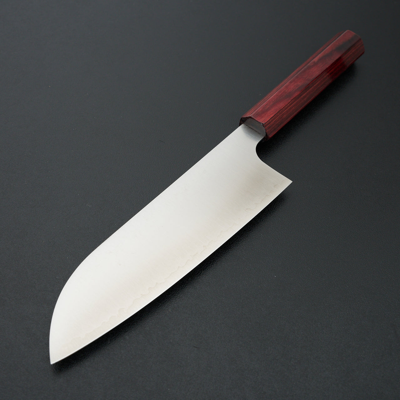 Kei Kobayashi SG2 Red Lacquer Santoku 165mm