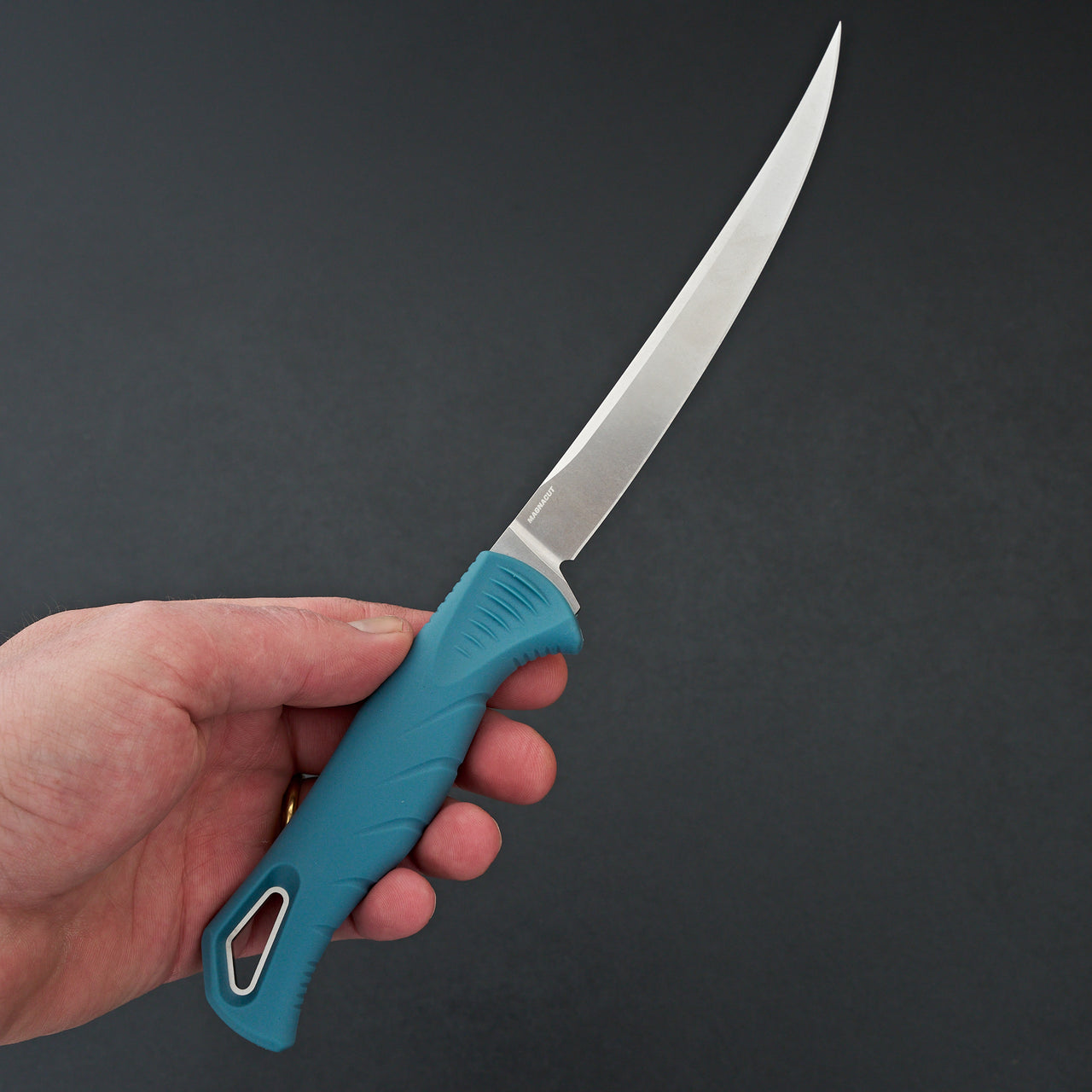 Benchmade Fishcrafter 5" Depth Blue Santoprene