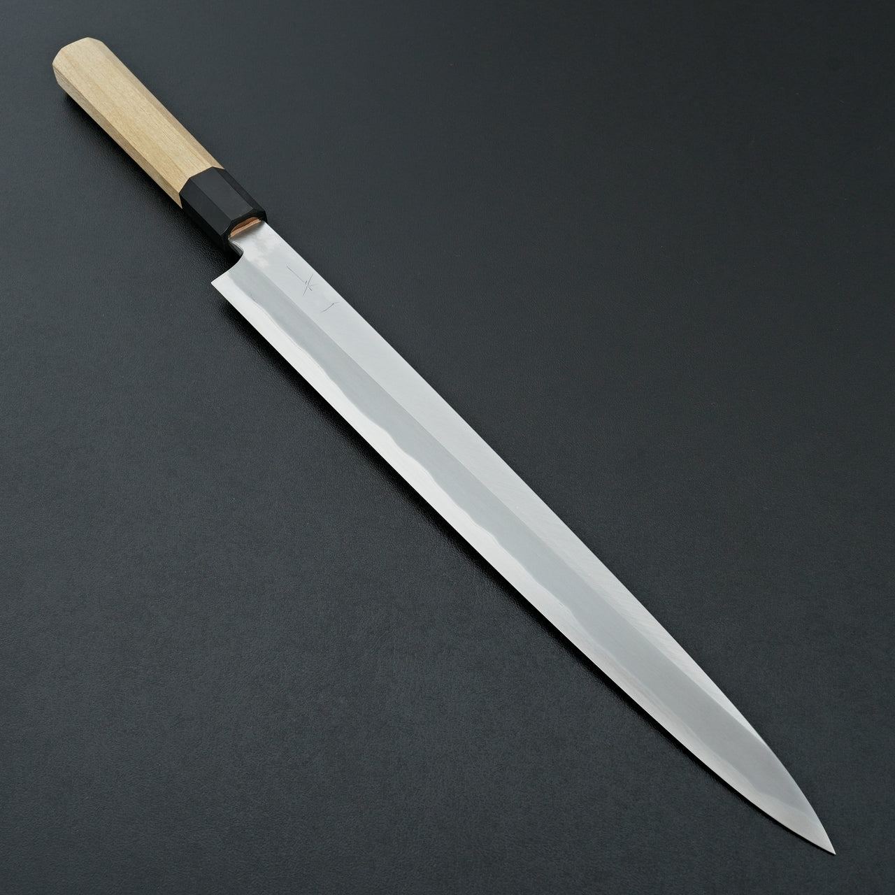 Hitohira Togashi Blue #2 Yanagiba 330mm Ho Wood Handle (Saya)
