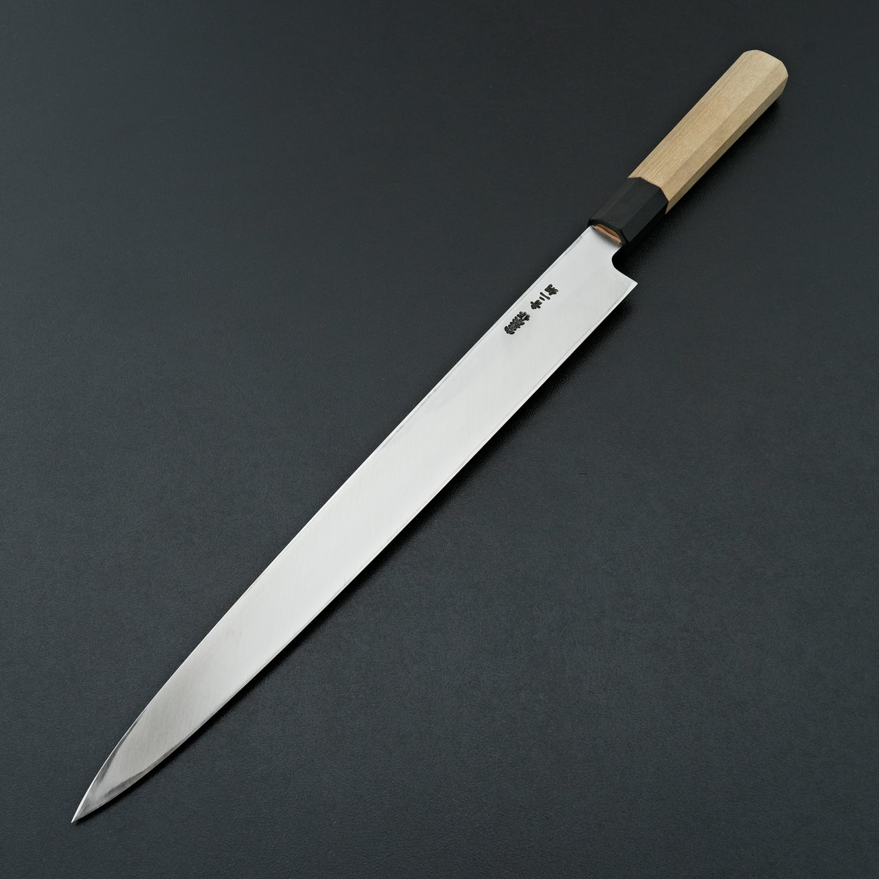 Hitohira Togashi Blue #2 Yanagiba 330mm Ho Wood Handle (Saya)