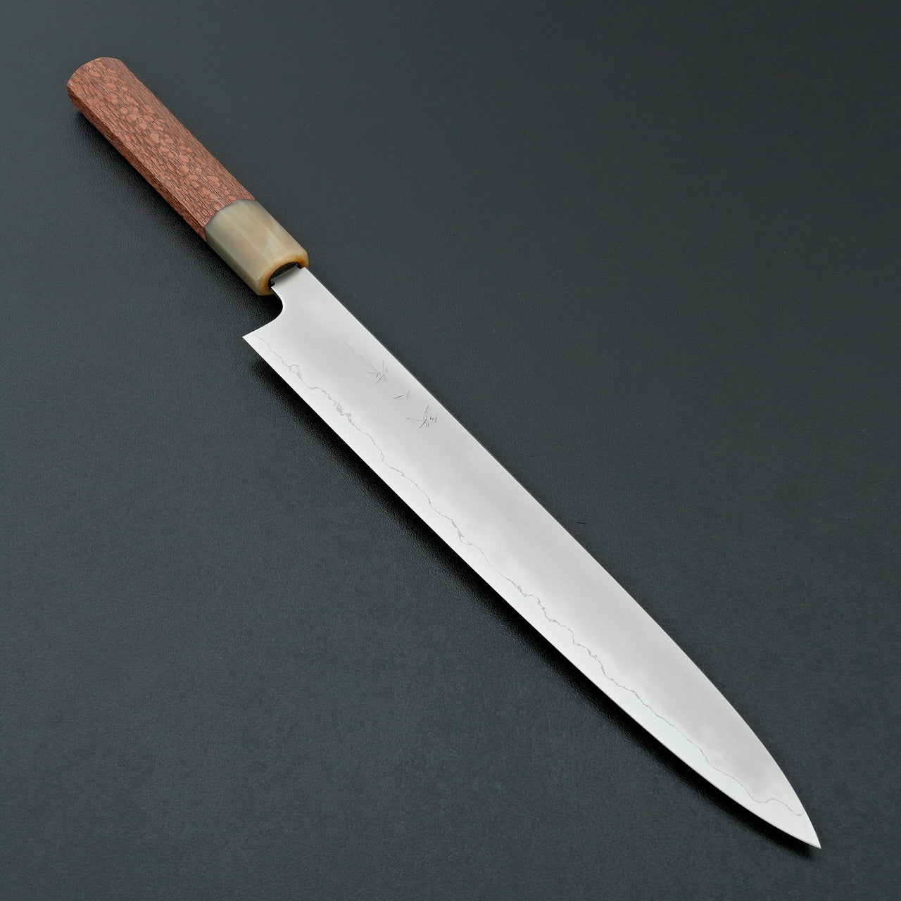 Tetsujin Silver #3 Kasumi Sujihiki 270mm Lacewood Handle