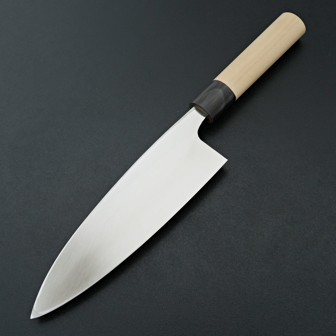 Hitohira Silver #3 Deba 180mm Ho Wood Handle (D-Shape)